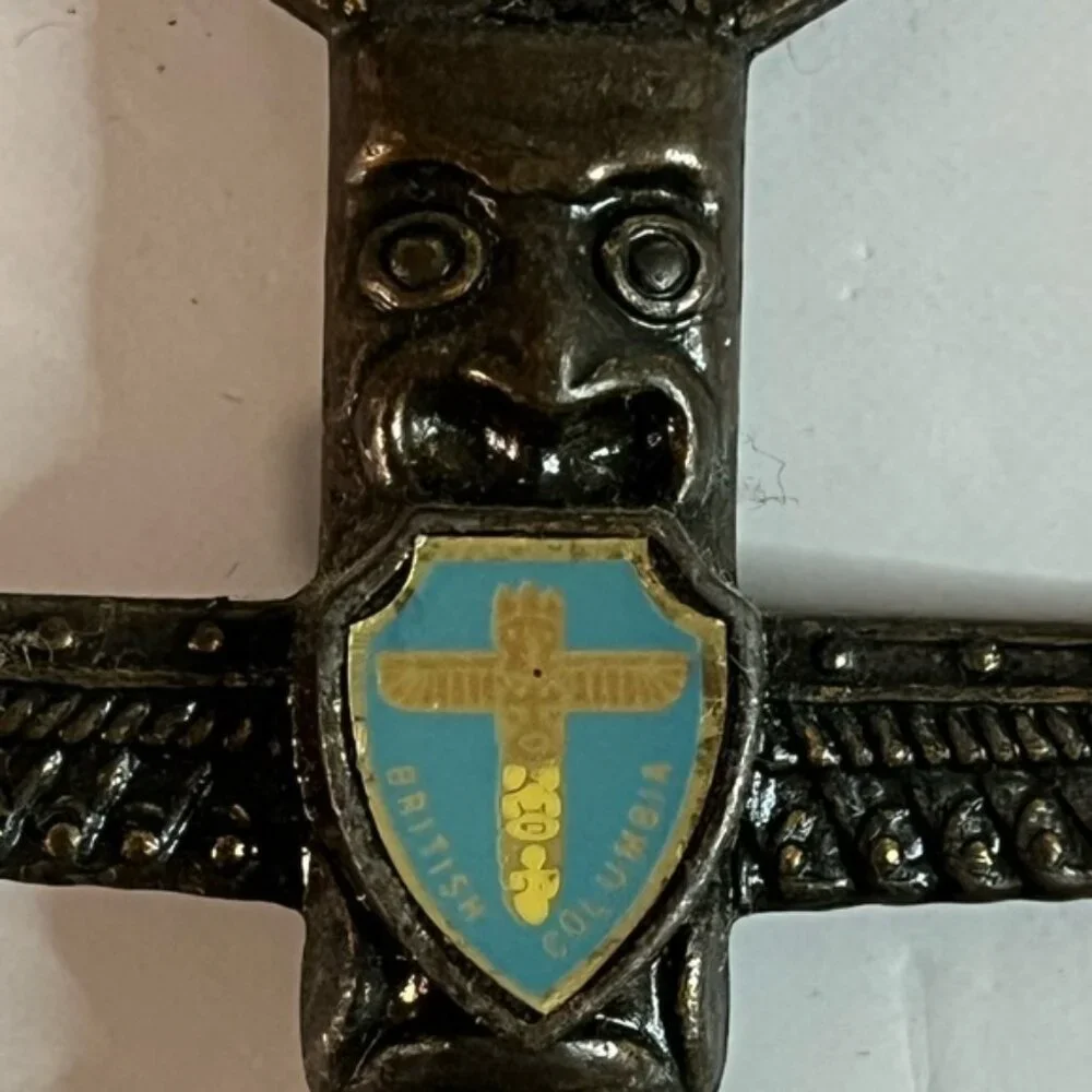 Vintage Totem Pole Souvenir Bottle Opener – British Columbia Collectible